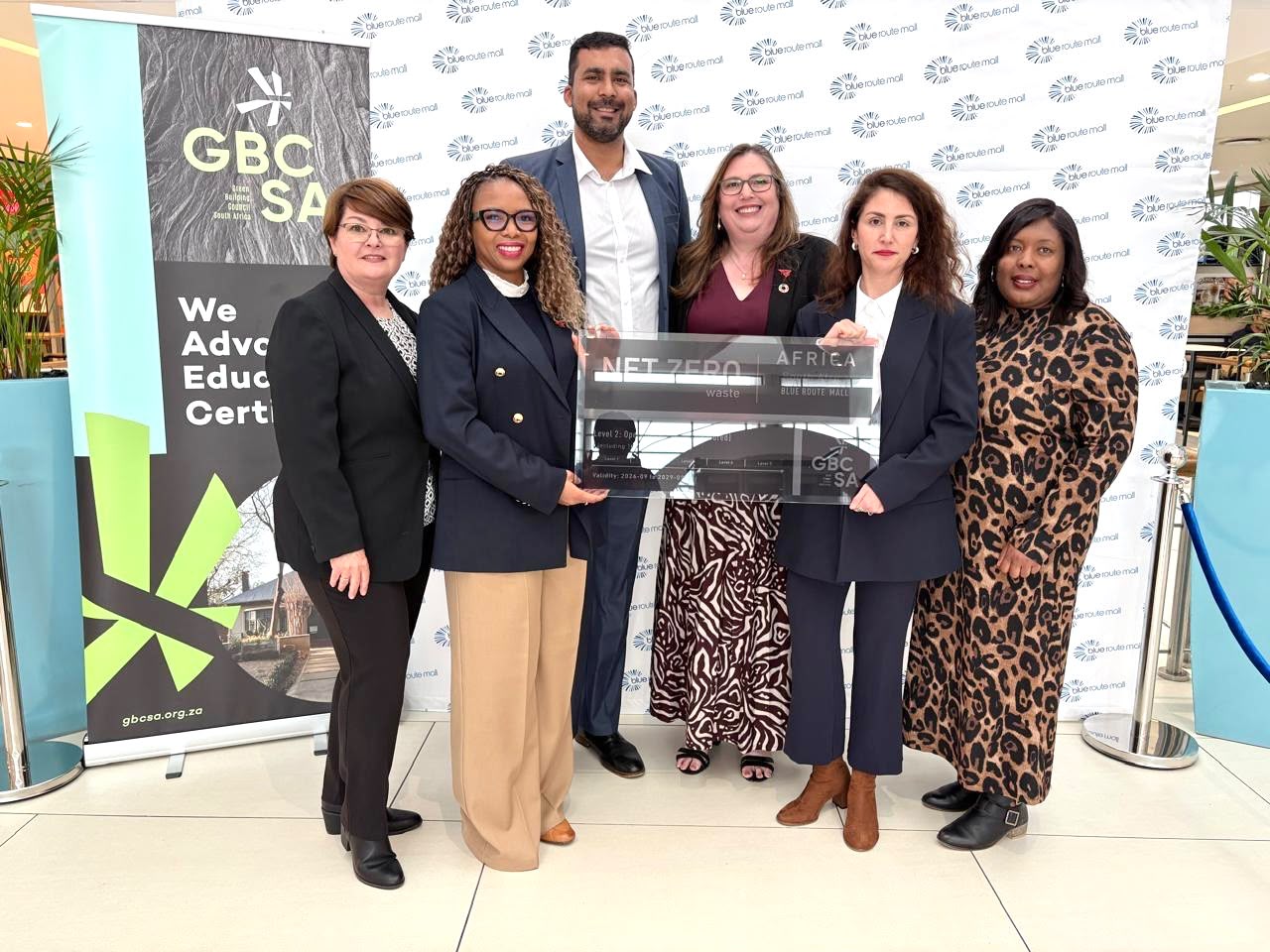 Blue Route Mall achieves Net Zero Waste Level 2 certification